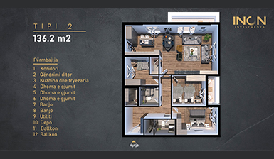 Tipi 2 — 136.2 m²